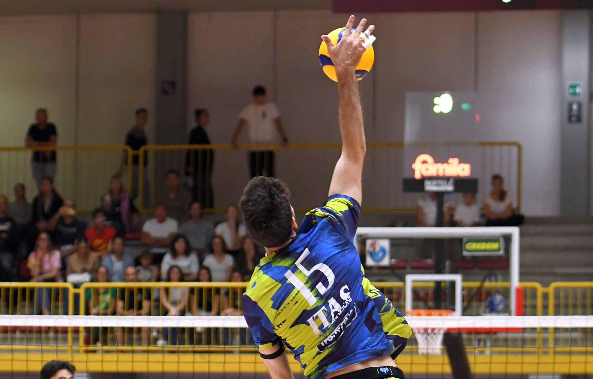Daniele Lavia in battuta