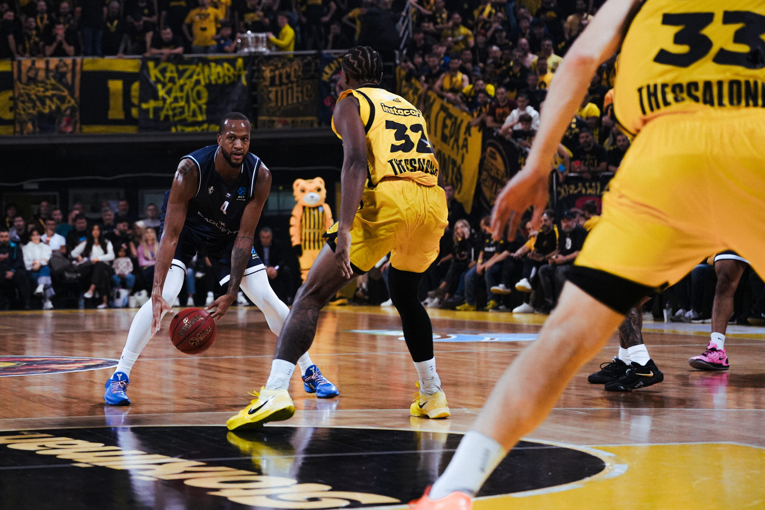 foto Justin Gorham in azione vs Aris Salonicco_photocredit BKT EuroCup